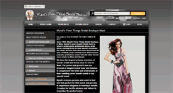 Desktop Screenshot of mauituxedo.com